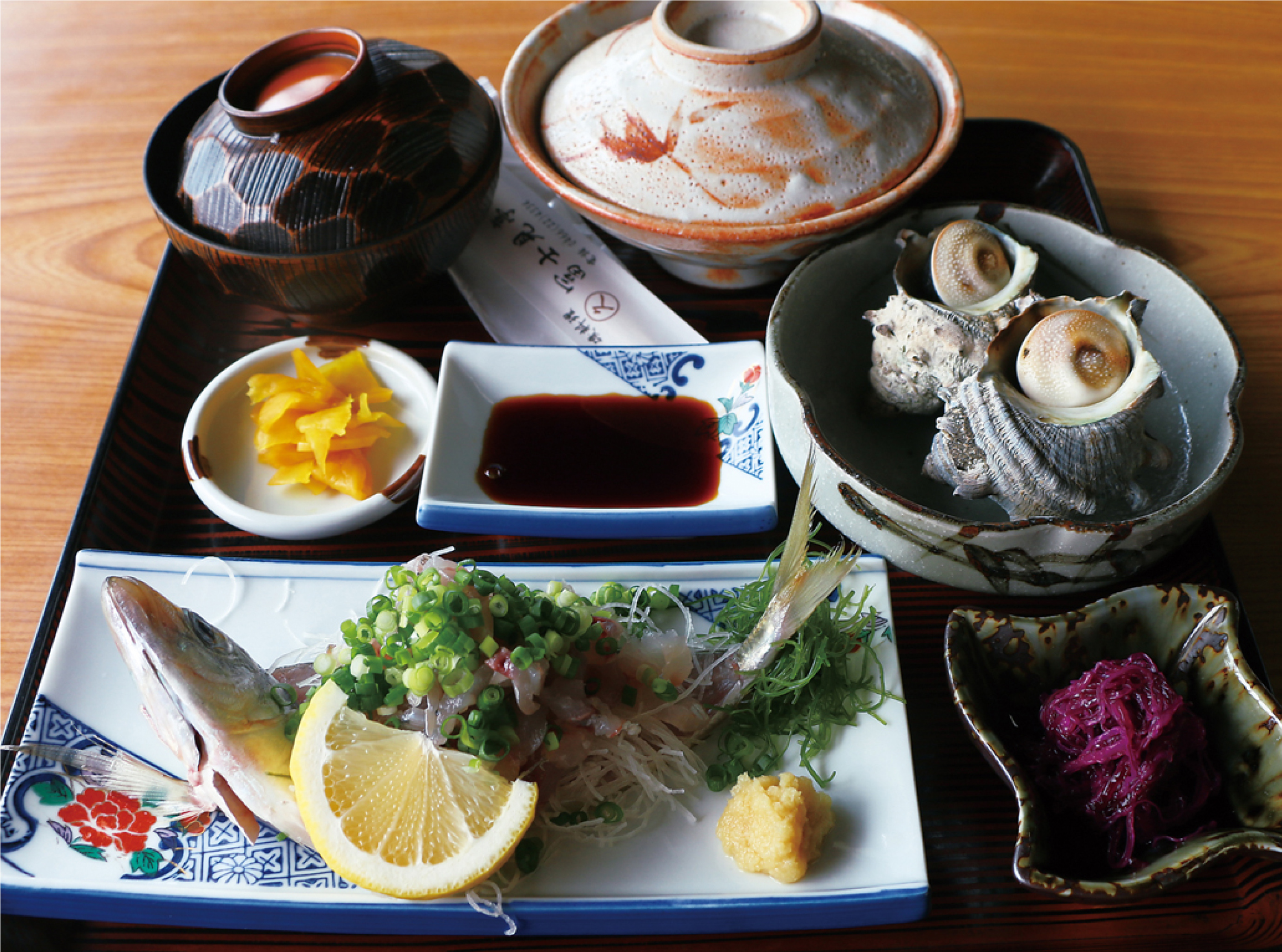 あじのたたき定食〈三品〉